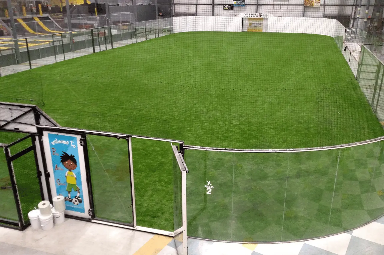 Indoor Soccer Field turf supplied by UsedArtificialTurf.com